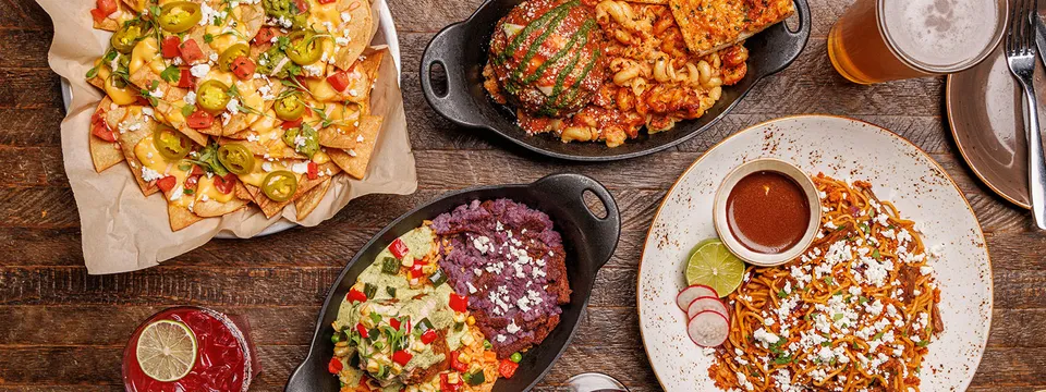 Lazy Dog Restaurant menu items