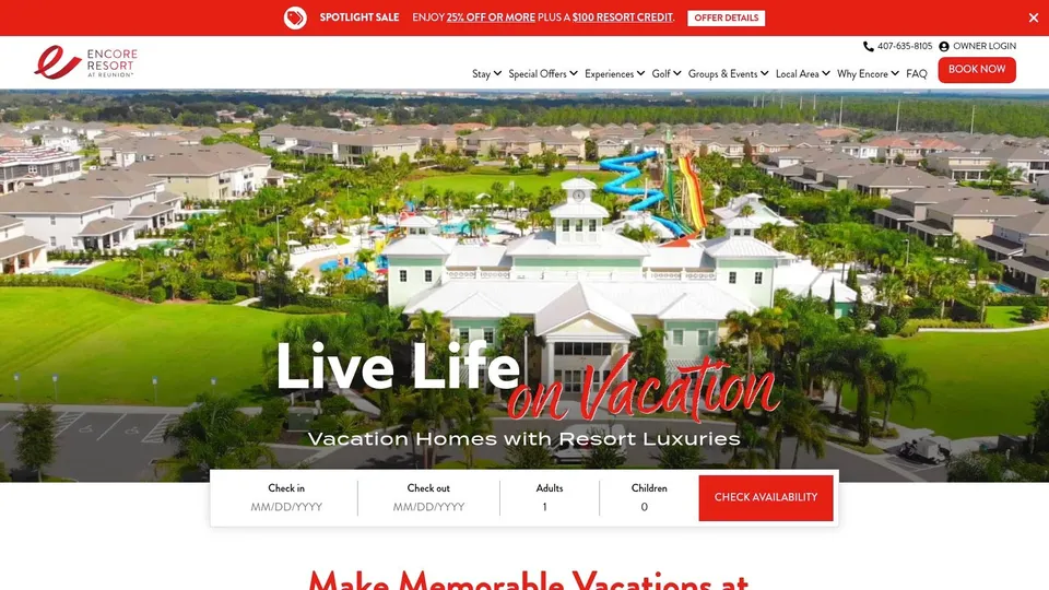 Encore Resort at Reunion