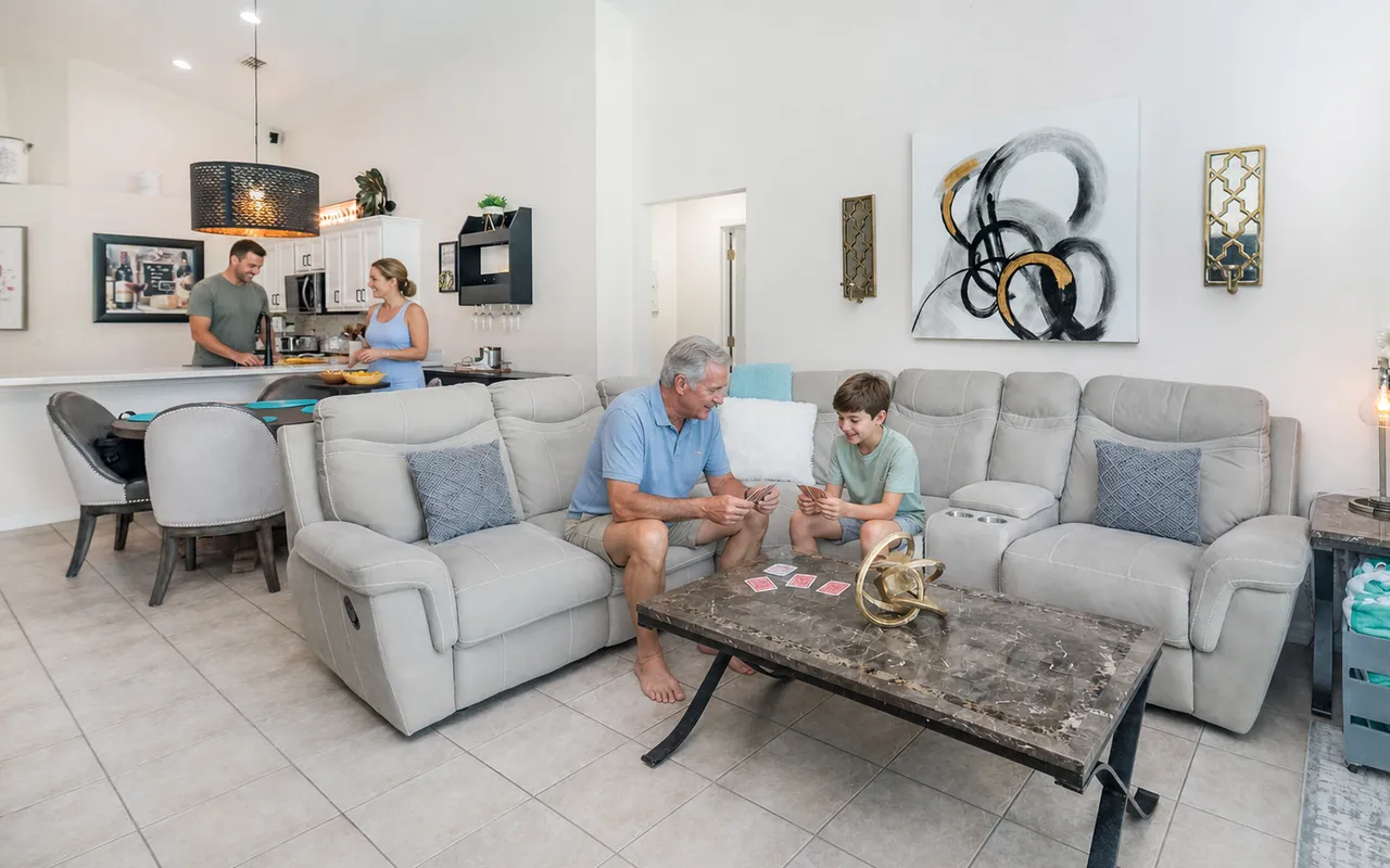 Emerald Island Resort for Three Generations